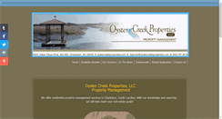 Desktop Screenshot of oystercreekproperties.com