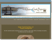 Tablet Screenshot of oystercreekproperties.com